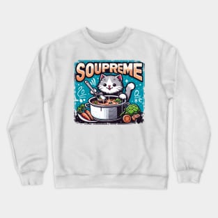 Feline Chef's Soupreme Crewneck Sweatshirt